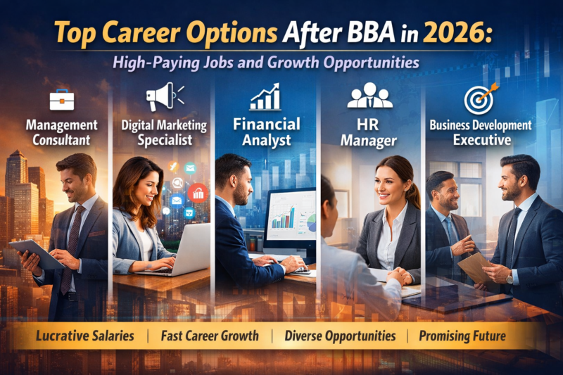 Top Career Options After BBA in 2026: High-Paying Jobs and Growth Opportunities