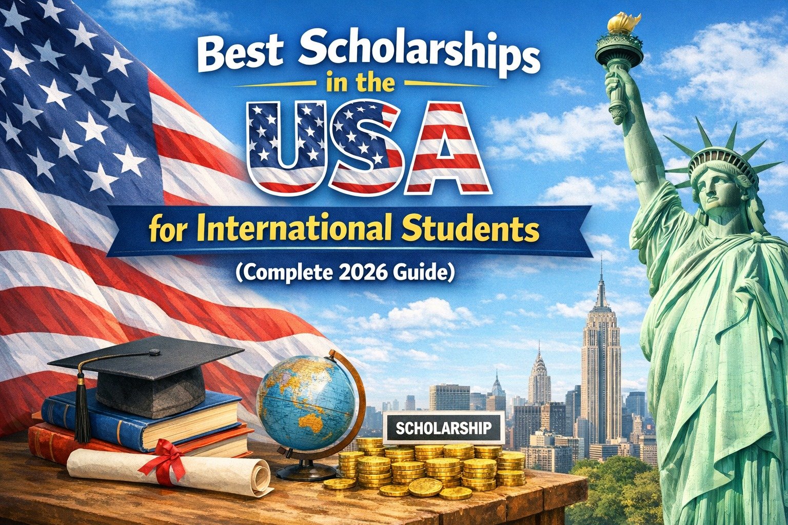 Best Scholarships in the USA for International Students Complete 2026 Guide