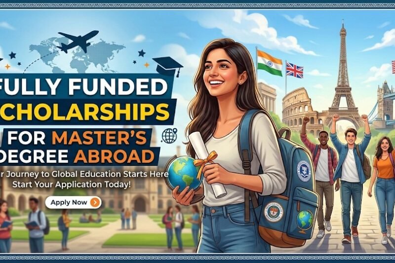 Fully Funded Scholarships for Master’s Degree Abroad