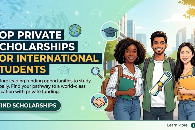 Top Private Scholarships for International Students