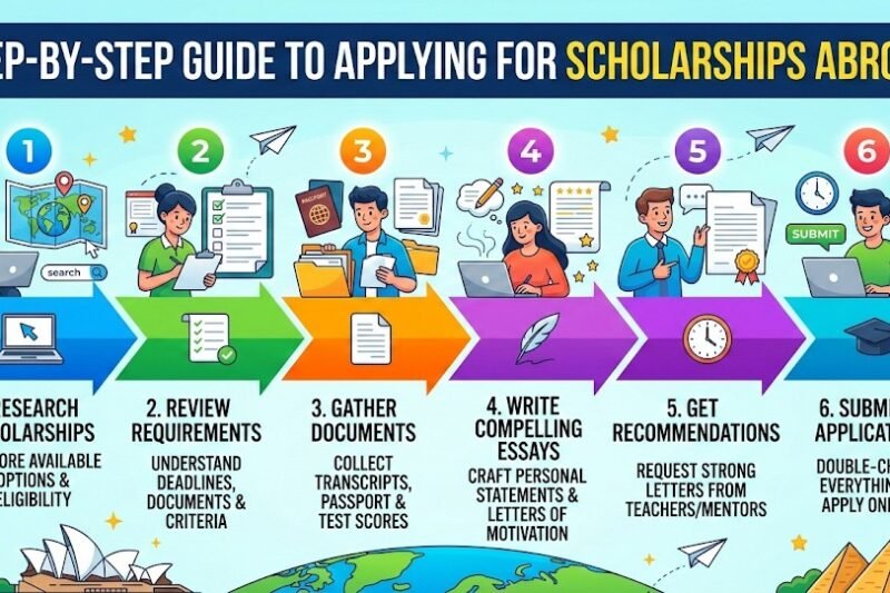 Step-by-Step Guide to Applying for Scholarships Abroad