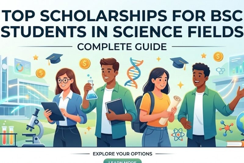 Top Scholarships for BSc Students in Science Fields Complete Guide
